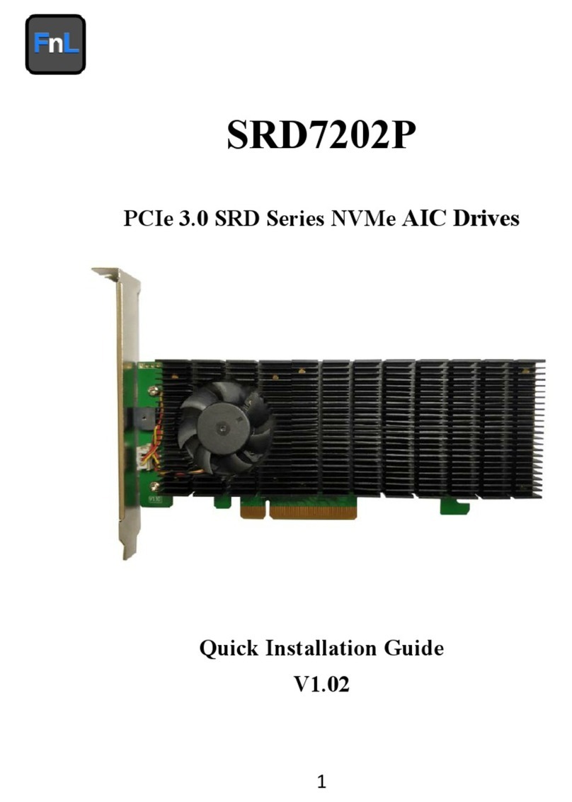 FnL SRD7202P Manuel utilisateur