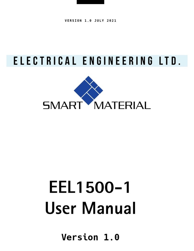 SMART MATERIAL EEL1500-1 Manuel utilisateur