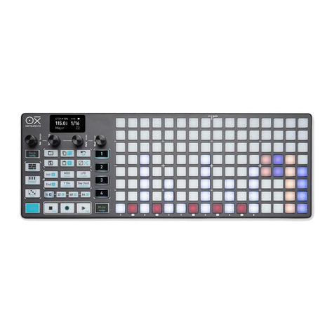 OXI ELECTRONIC INSTRUMENTS One Manuel utilisateur