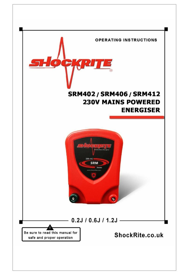 shockrite SRM402 Manuel utilisateur
