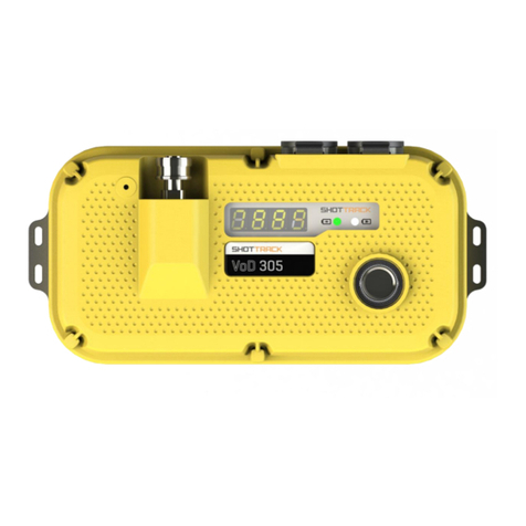 ShotTrack VoD305 Manuel utilisateur