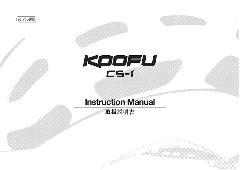 KOOFU CS-1 Manuel utilisateur