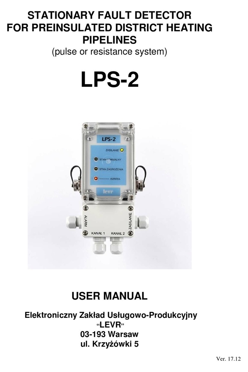 levr LPS-2 Manuel utilisateur