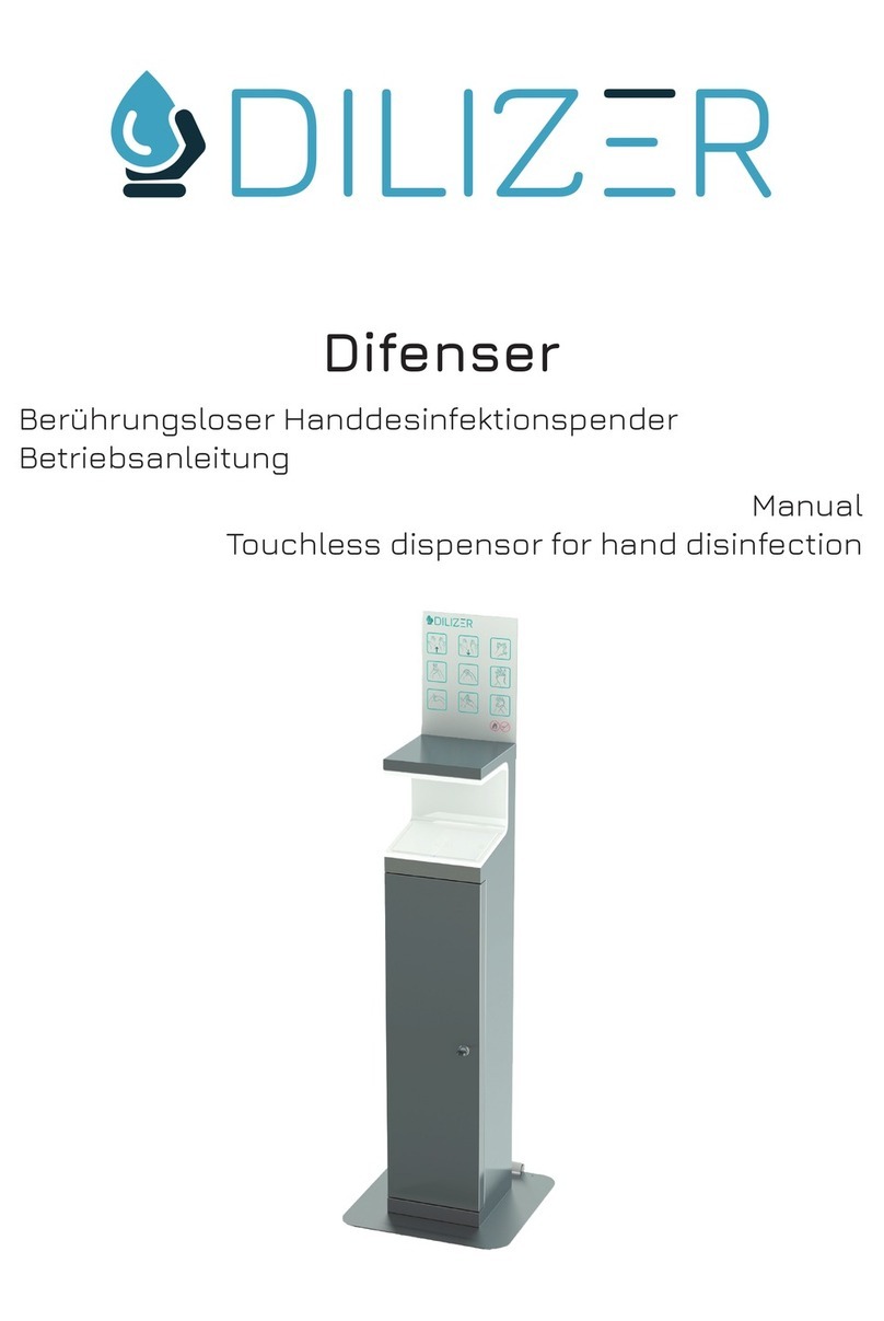 Dilizer Difenser Manuel utilisateur
