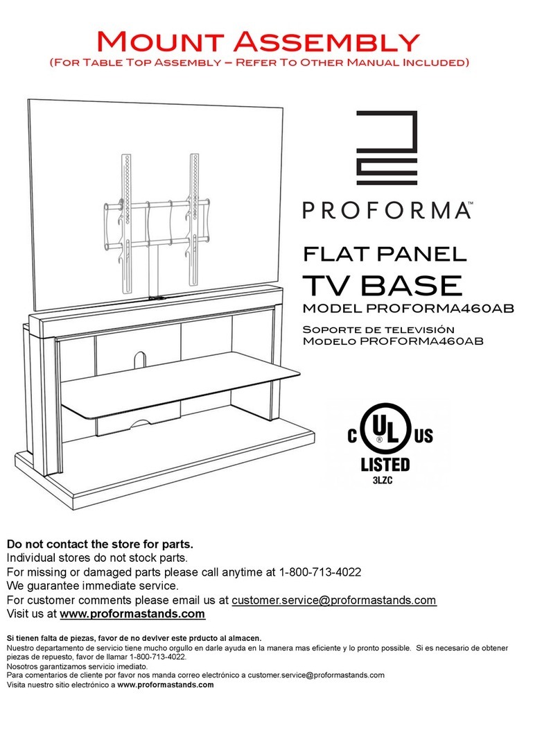 PROforma PROFORMA460AB Manuel utilisateur