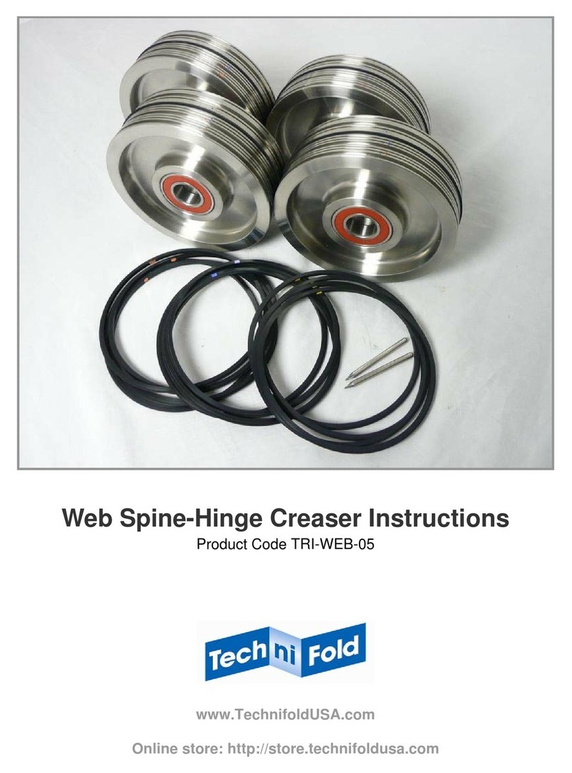TechniFold TRI-WEB-05 Manuel utilisateur