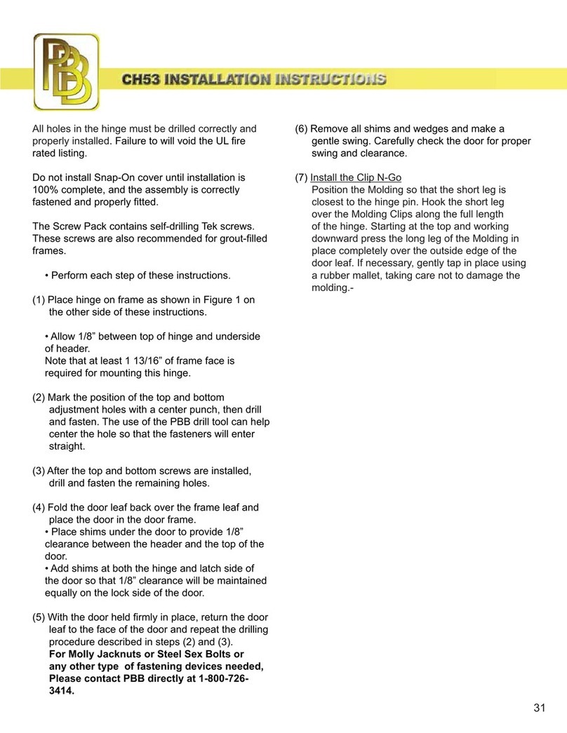 PBB CH 53 Manuel utilisateur