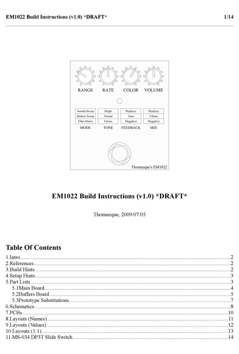 Thomeeque EM1022 Manuel
