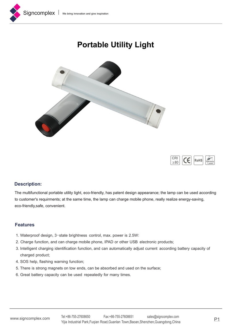 Signcomplex ECL4 Manuel utilisateur