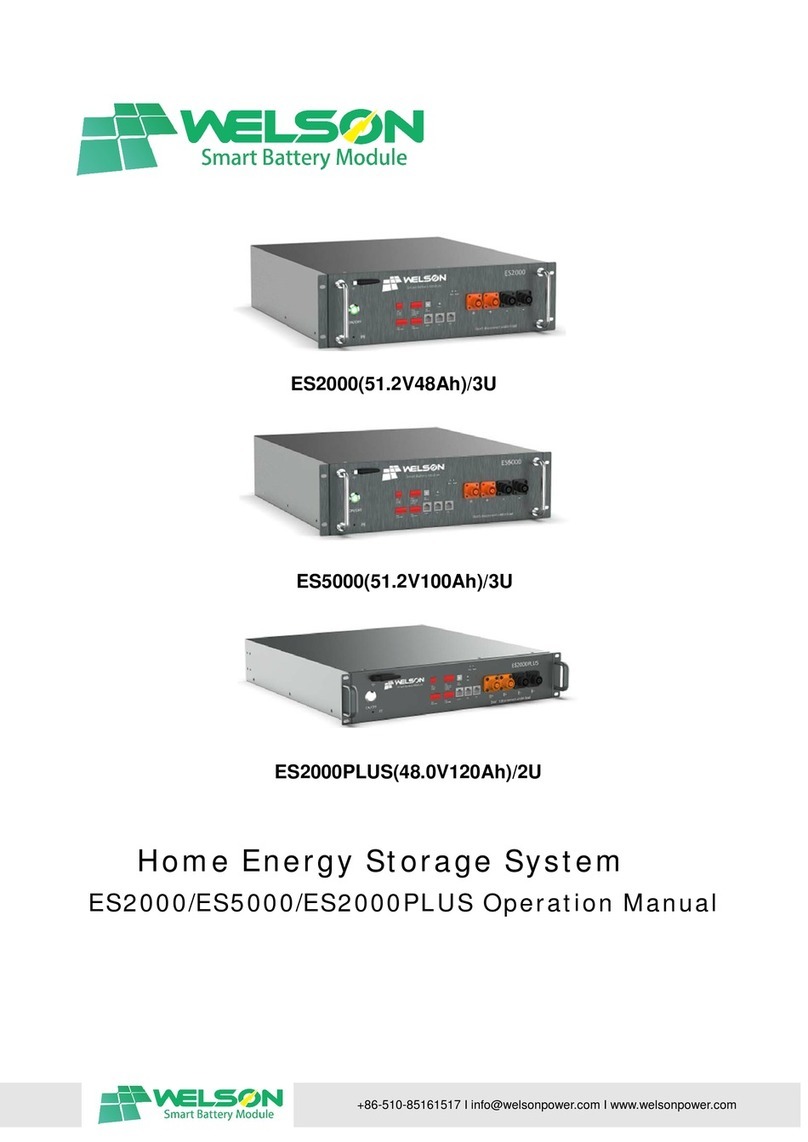 WELSON ES2000 Manuel utilisateur