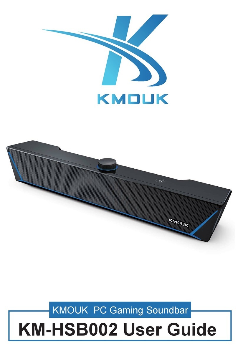 KMOUK KM-HSB002 Manuel utilisateur