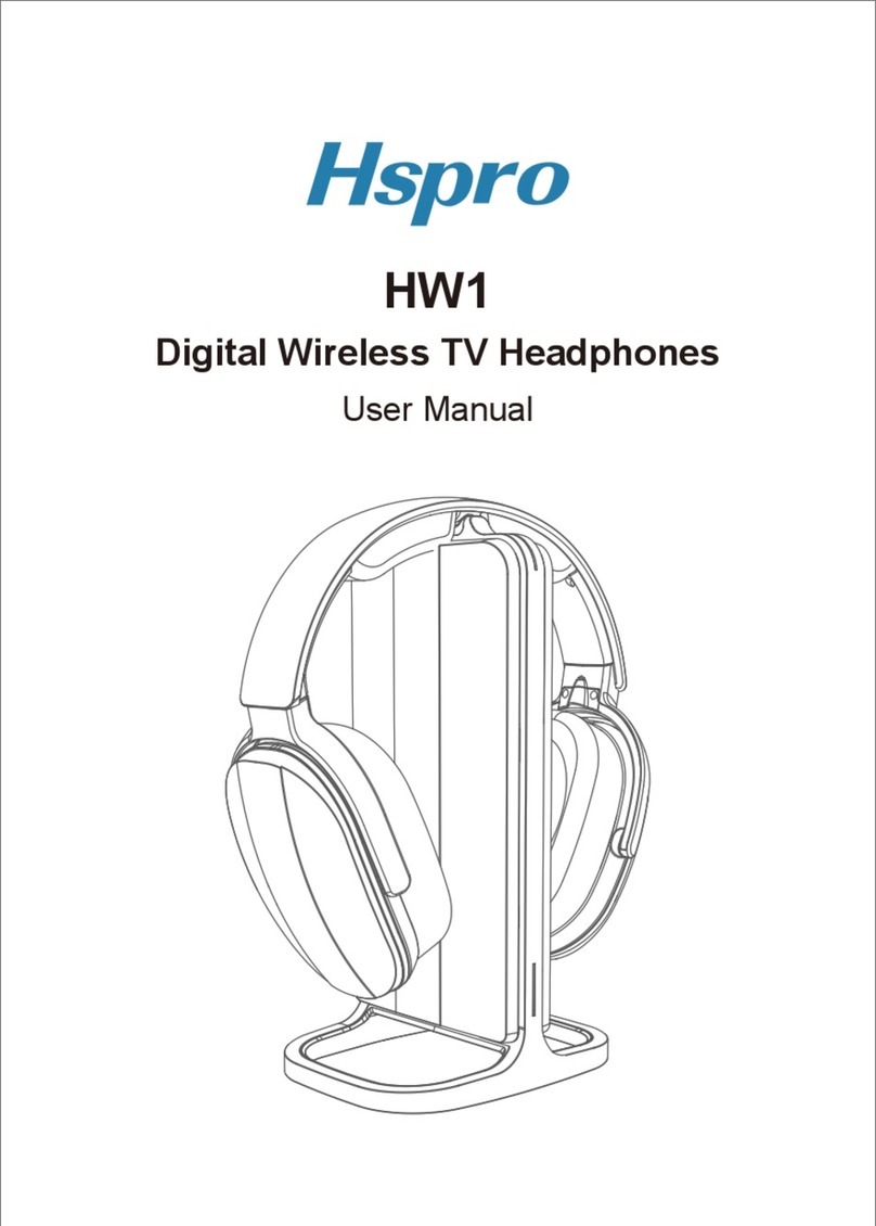 Hspro HW1 Manuel utilisateur