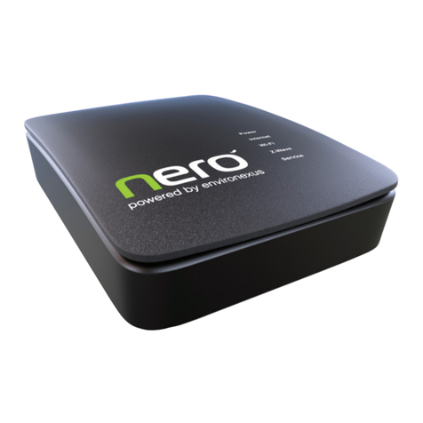 Environexus NERO ONE Manuel utilisateur