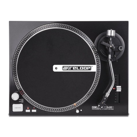Reloop RP2000M Manuel utilisateur