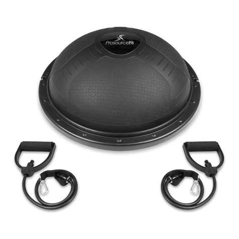 PROSOURCEFIT BALANCE TRAINER Manuel utilisateur PROSOURCEFIT BALANCE TRAINER Manuel utilisateur