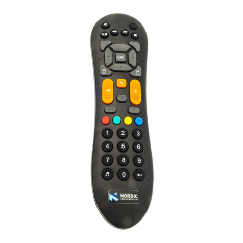 Nordic Smart Remote 3 Manuel utilisateur