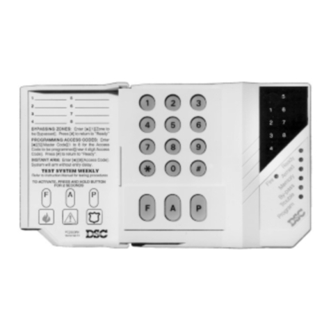 DSC PC2550 Manuel utilisateur DSC PC2550 Manuel utilisateur