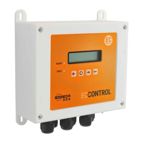 SODECA EC CONTROL Manuel utilisateur