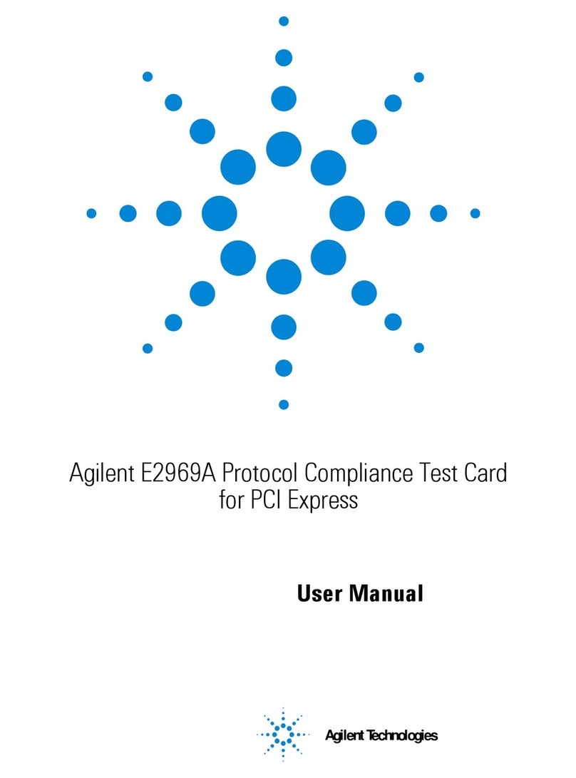 Agilent Technologies E2969A Manuel utilisateur