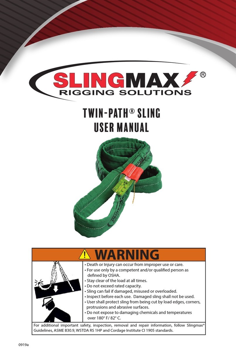 Slingmax Twin-path Manuel utilisateur