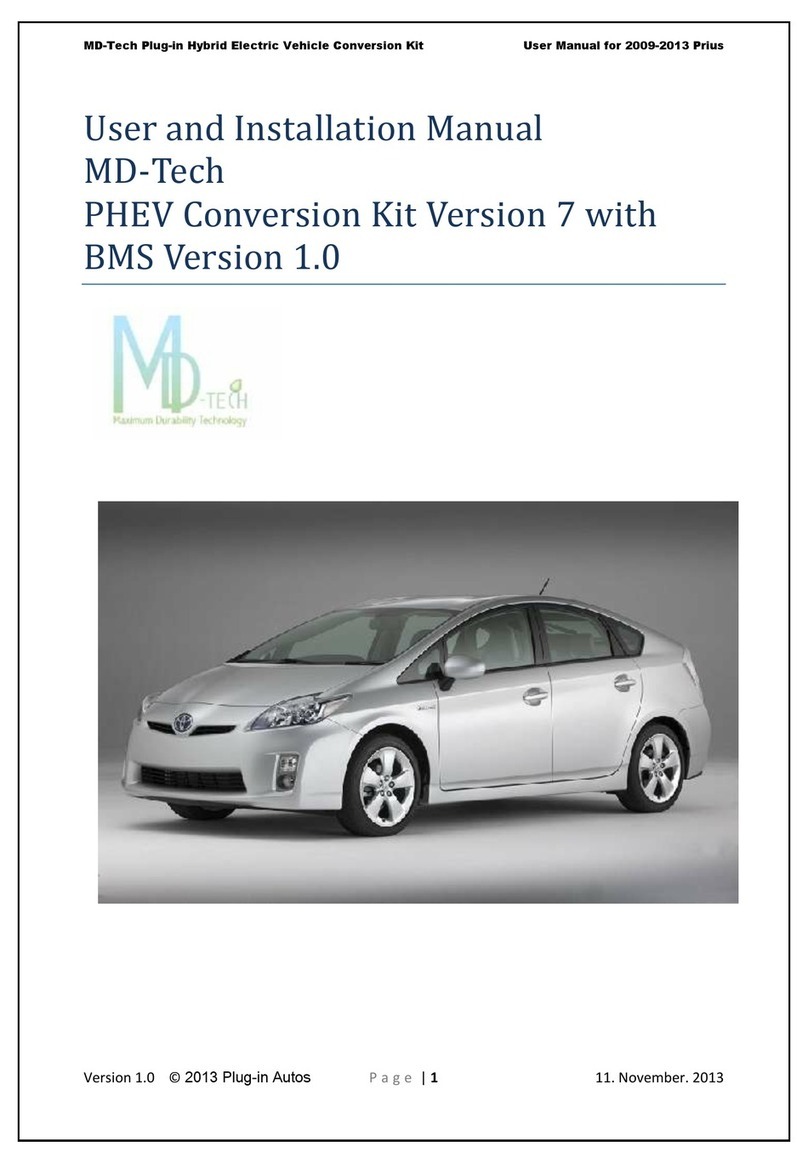 MD-Tech PHEV Manuel d'utilisation