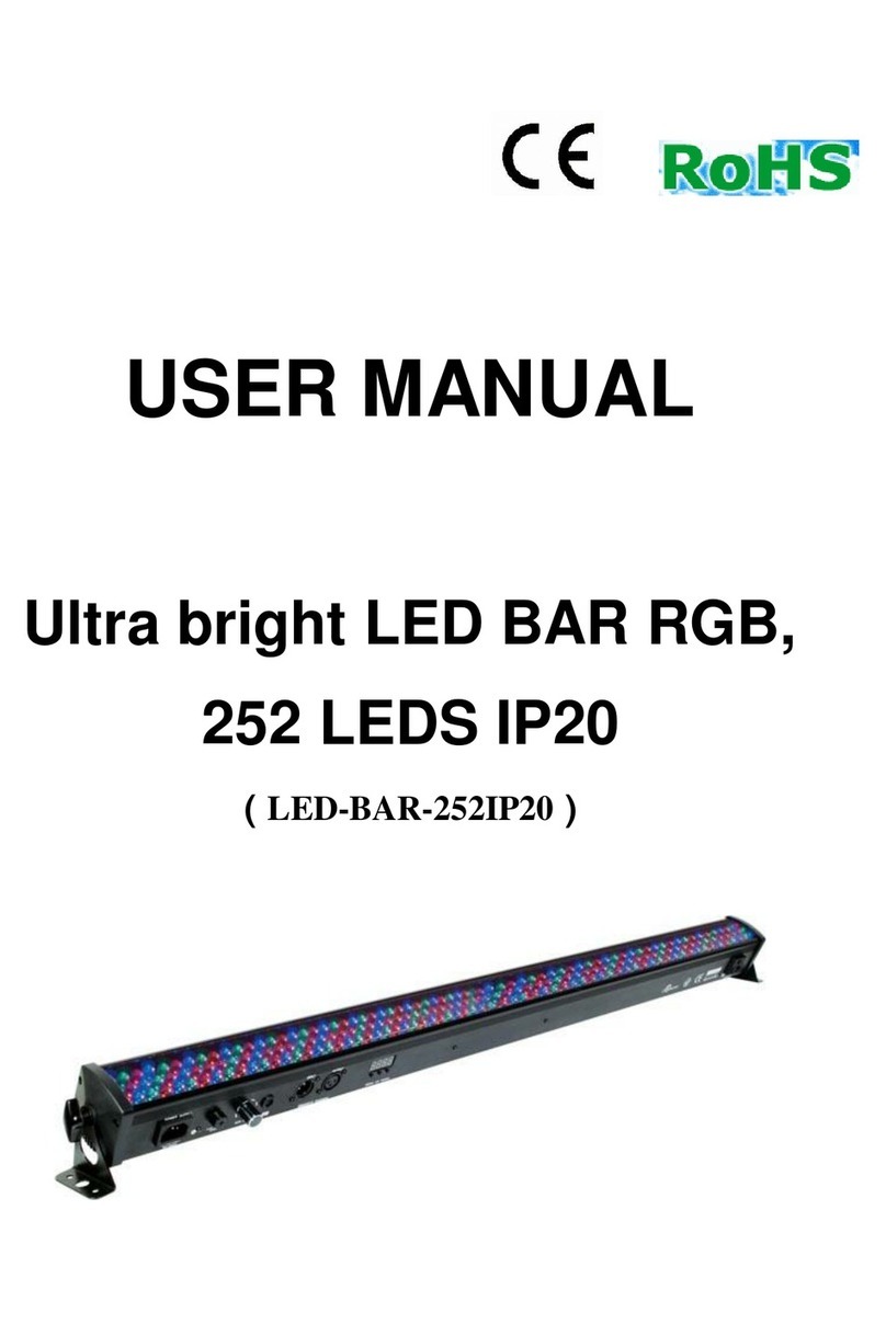 SIRS-E LED-BAR-252IP20 Manuel utilisateur