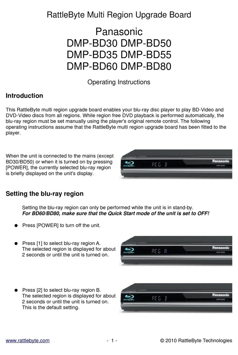 RattleByte PBR6080 Manuel utilisateur