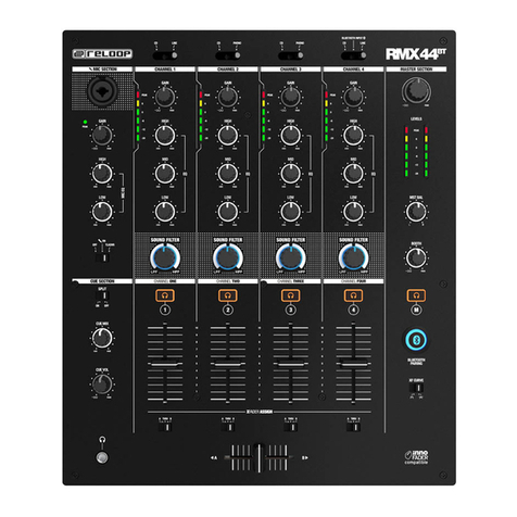 Reloop RMX 44 BT Manuel utilisateur