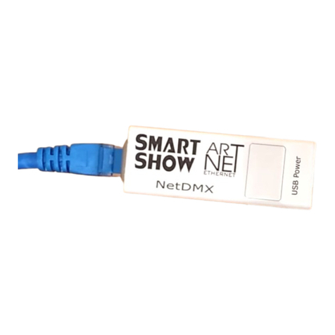 SMART SHOW NetDMX Guide de démarrage rapide