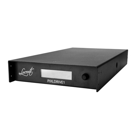 Lucenti BLACKWAVE PIXLDRIVE1 Manuel utilisateur