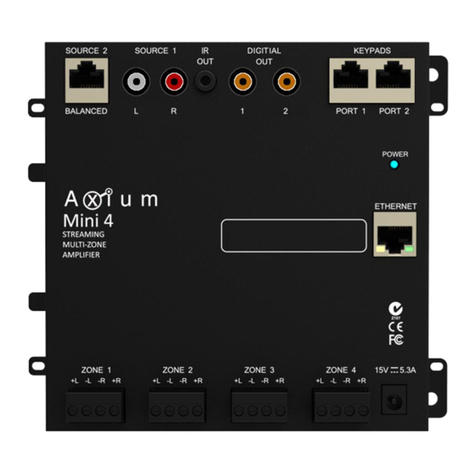 Axium Mini4 Manuel utilisateur