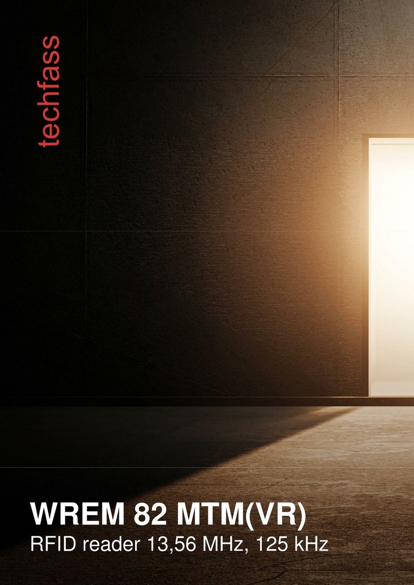 TECH FASS WREM 82 MTM Manuel utilisateur