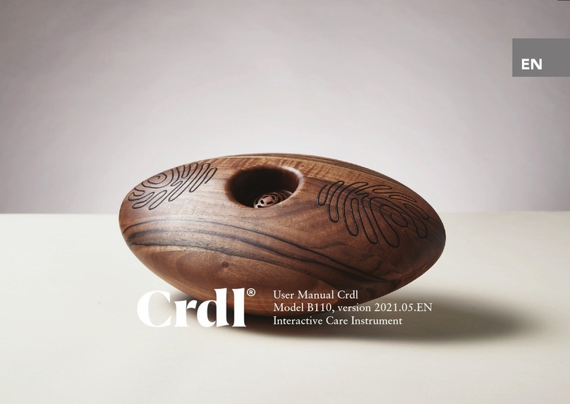 CRDL B110 Manuel utilisateur