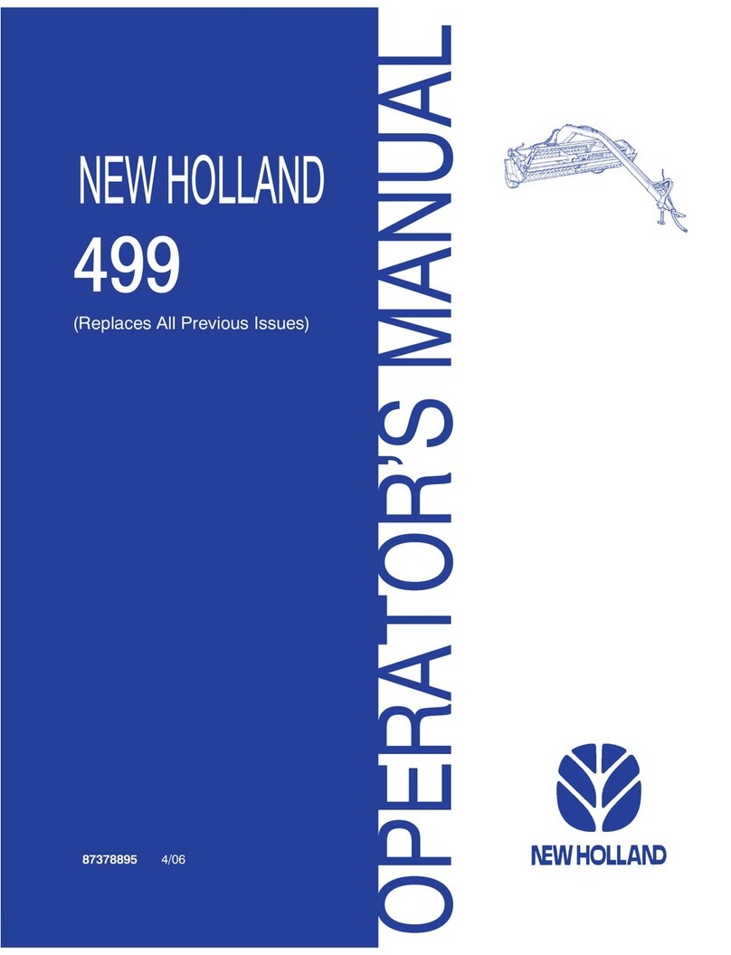 New Holland Haybine 499 Manuel utilisateur