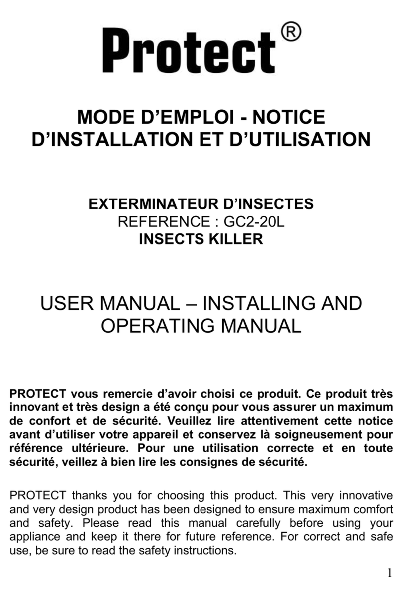 Protect GC2-20L Manuel utilisateur