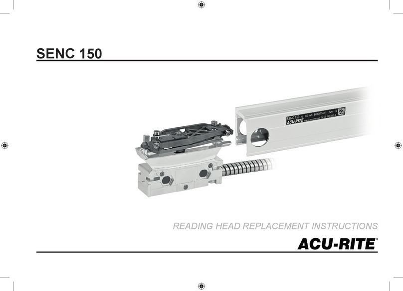 ACU-RITE SENC 150 Manuel utilisateur