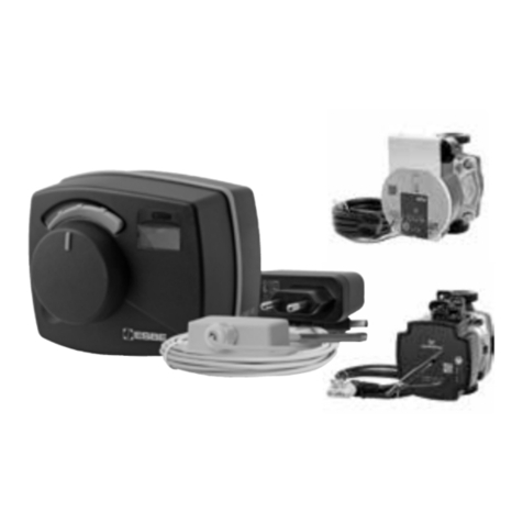 ESBE CR Series Manuel utilisateur