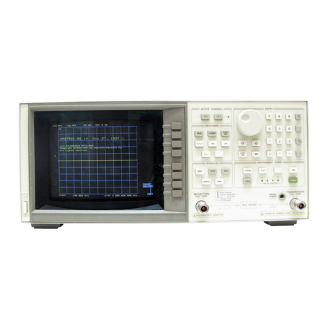 Agilent Technologies 8752C Manuel utilisateur