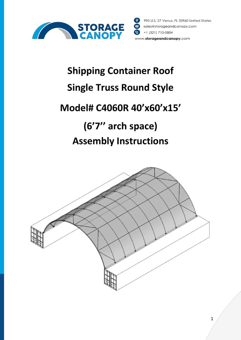 Storage Canopy C4060R Manuel utilisateur