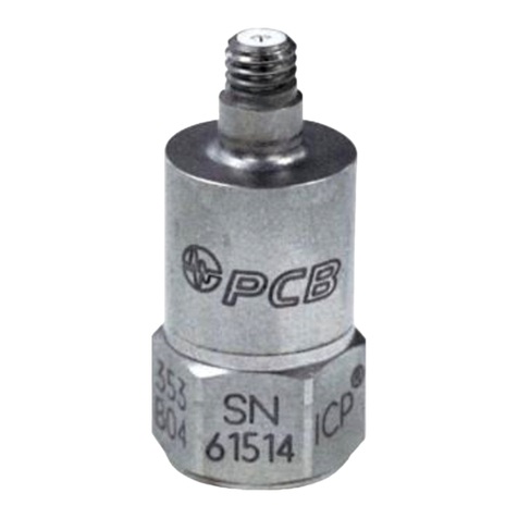 PCB Piezotronics 353B04 Manuel utilisateur