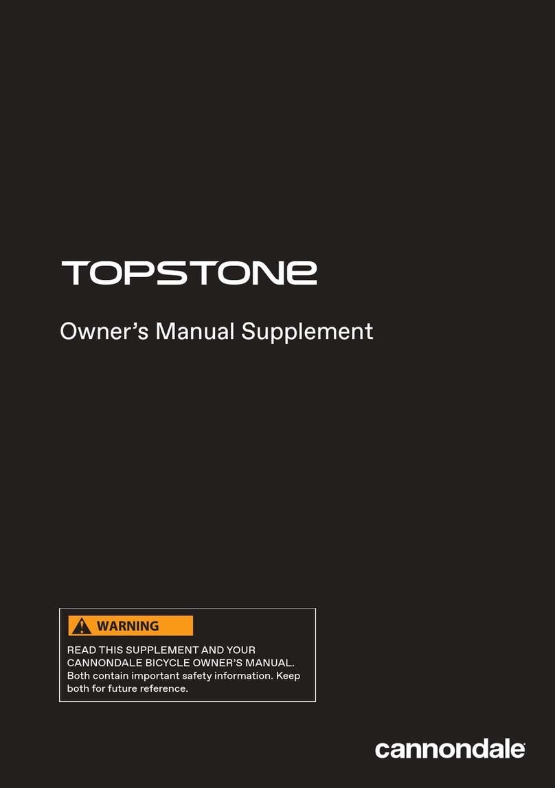 Cannondale Topstone Guide de configuration