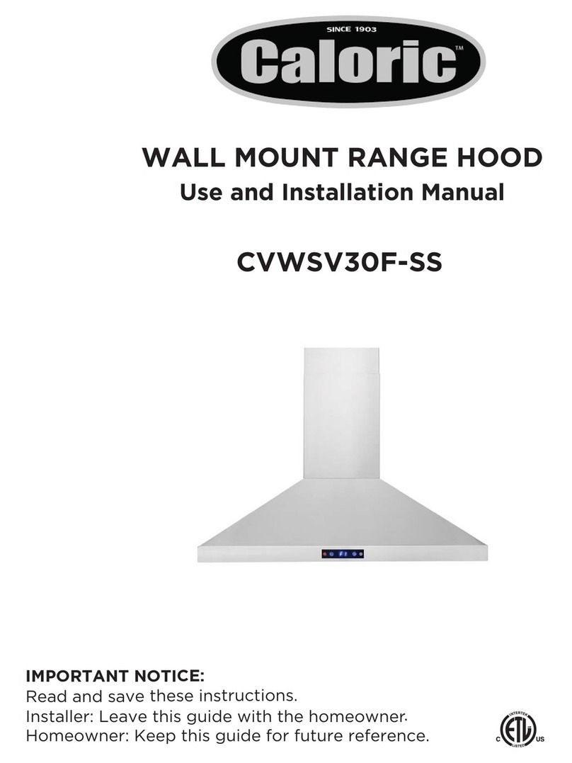 Caloric CVWSV30F-SS Caractéristiques techniques