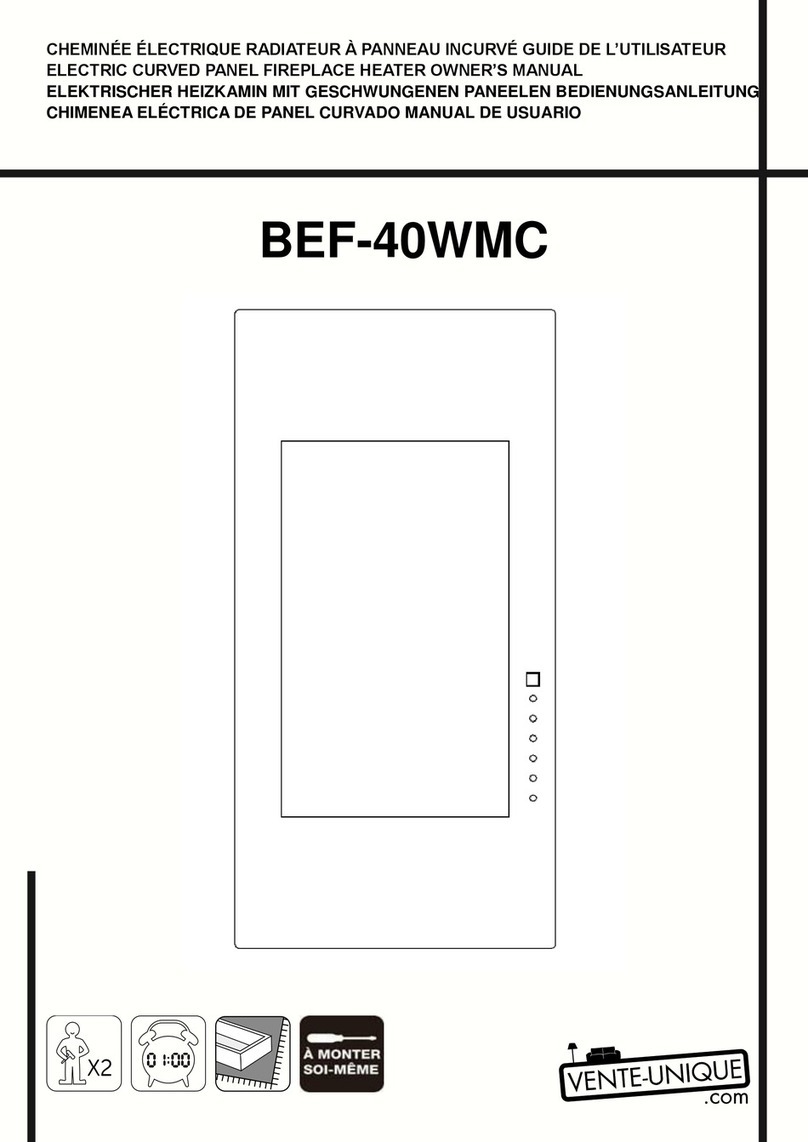 Vente Unique BEF-40WMC Manuel utilisateur Vente Unique BEF-40WMC Manuel utilisateur