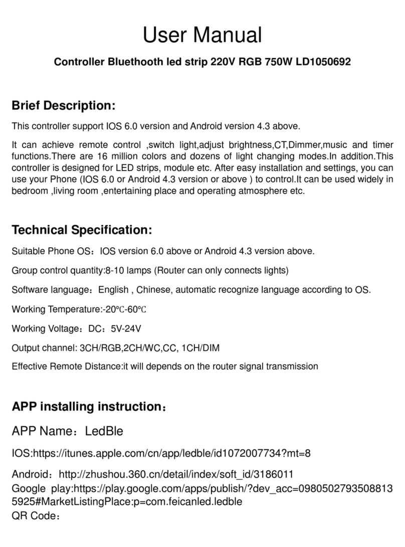 LEDBOX LD1050692 Manuel utilisateur