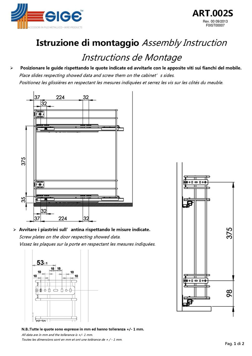 SIGE 002S Manuel utilisateur