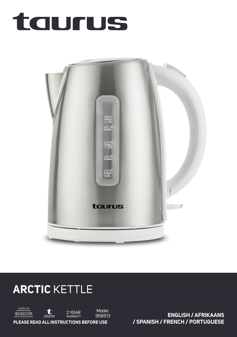 Taurus ARCTIC Manuel utilisateur Taurus ARCTIC Manuel utilisateur