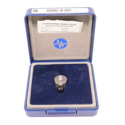 PCB Piezotronics M355B03 Manuel utilisateur