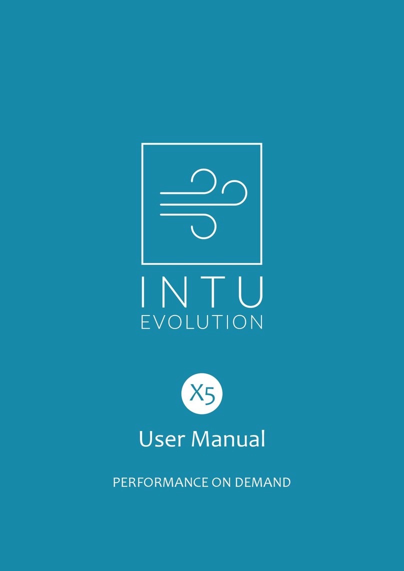 INTU Evolution X5 Manuel utilisateur
