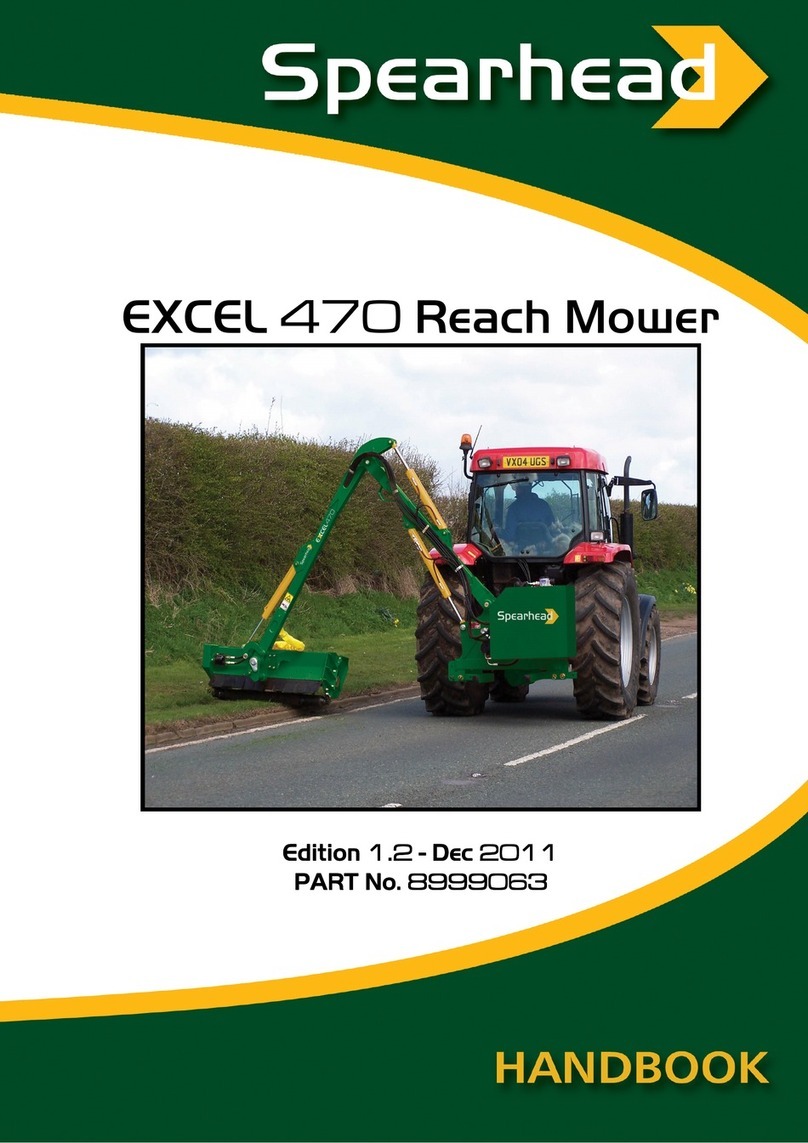 Spearhead EXCEL 470 Manuel utilisateur
