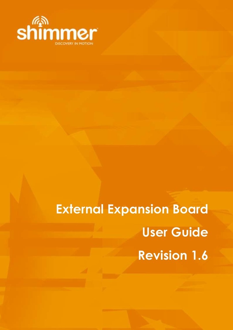 Shimmer External Expansion Board Manuel utilisateur